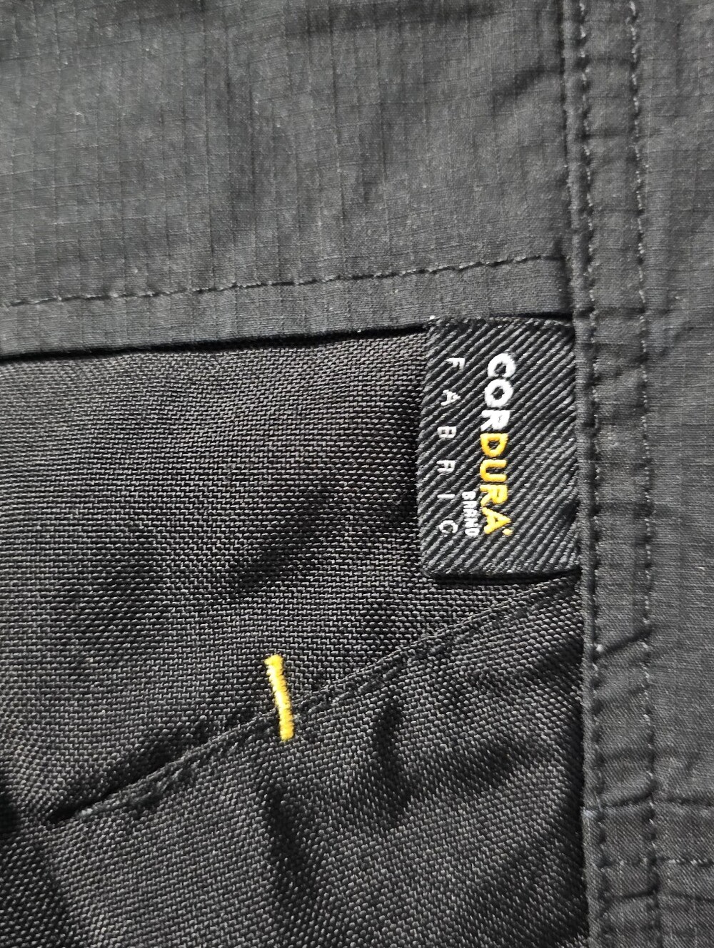 Caterpillar Workwear Nexus Work Pants – Men’s 40x32 | Black & Yellow - Picture 5 of 5